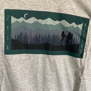 Zyia Ash Hiking Split Tee